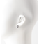 ステンレスシェルモチーフピアス