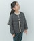 TAION　CREW NECK BUTTON DOWN JACKET(KIDS)