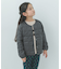 TAION　CREW NECK BUTTON DOWN JACKET(KIDS)
