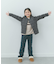 TAION　CREW NECK BUTTON DOWN JACKET(KIDS)