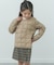 TAION　CREW NECK BUTTON DOWN JACKET(KIDS)