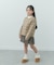 TAION　CREW NECK BUTTON DOWN JACKET(KIDS)