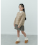 TAION　CREW NECK BUTTON DOWN JACKET(KIDS)