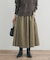 サイドポケットギャザースカート