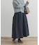 サイドポケットギャザースカート