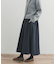 サイドポケットギャザースカート