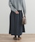 サイドポケットギャザースカート