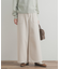 カットメルトンワイドパンツ