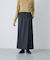 ウールカットストレートスカート