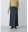 ウールカットストレートスカート