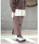 ウォームドジャージスカート