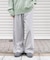 ウールライクイージーワイドトラウザー