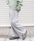ウールライクイージーワイドトラウザー