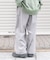 ウールライクイージーワイドトラウザー