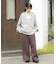 ウォームドジャージワイドパンツ
