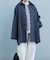 ウールバックタックショートコート