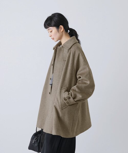 ウールバックタックショートコート｜アーバンリサーチの通販｜&mall