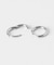 ステンレスミニフープセットピアス