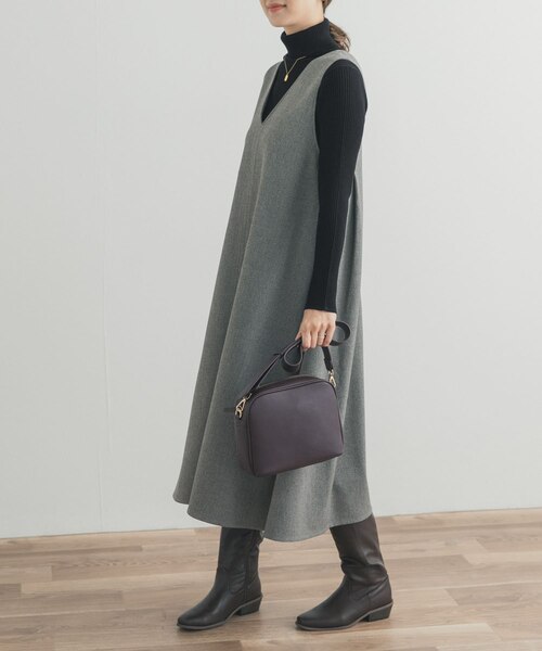 メランジBACKタックフレアジャンスカ｜アーバンリサーチの通販｜&mall