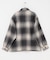 ブラッシュドヘビーネルチェックシャツ