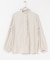 『WEB限定』フリルスタンドカラーシャツ