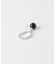 SMELLY so’　onyx ball chain ring