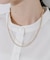 ビジューレイヤードネックレス
