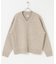 VネックKNITプルオーバー