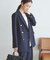 ダブルブレストブレザージャケット