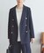ダブルブレストブレザージャケット