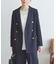 ダブルブレストブレザージャケット