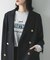 ダブルブレストブレザージャケット