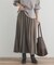ツイルプリーツスカート