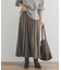 ツイルプリーツスカート