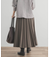 ツイルプリーツスカート
