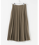 ツイルプリーツスカート