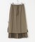 ツイルプリーツスカート