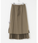 ツイルプリーツスカート