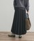 ツイルプリーツスカート