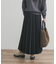 ツイルプリーツスカート