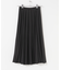 ツイルプリーツスカート