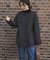ウールノーカラーコート