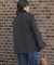 ウールノーカラーコート