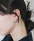 メタルボリュームピアス