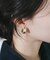 メタルボリュームピアス
