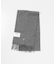 Barbour　plain lambswool scarf