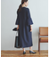 フレアスリーブワンピース