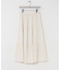 プリーツティアードスカート