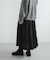 プリーツティアードスカート