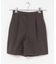 タックデザインショートパンツ